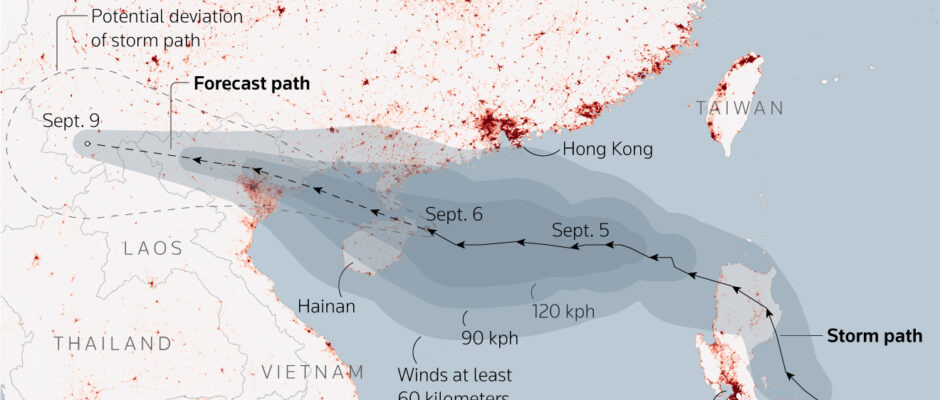 Typhoon Yagi whirls toward Southern ChinaSouthern Chinese provinces and cities brace for the arrival of super typhoon Yagi