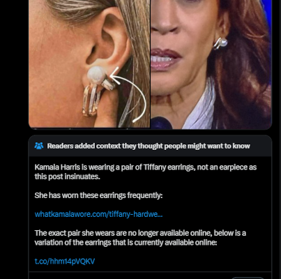 Kamala Harris’ earrings conspiracy debunked after first debate with Donald Trump