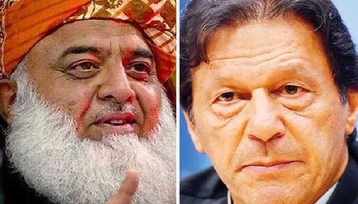 It’s good if Maulana Fazl stands with democracy: Imran Khan