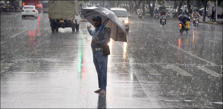 Met Office forecast rainfall in Punjab, KP from Sept 26