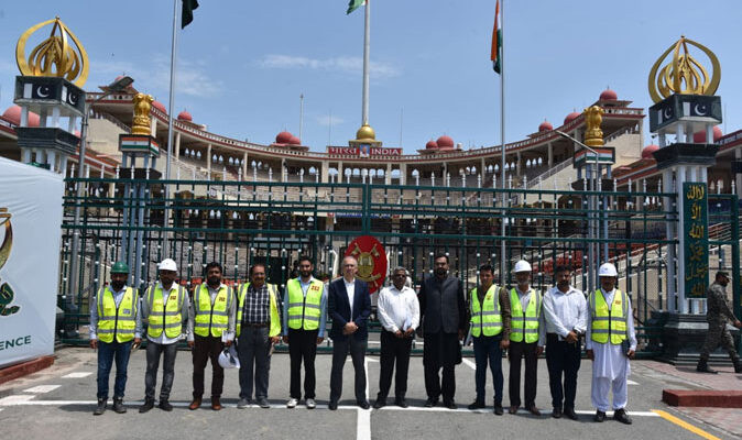 NESPAK supervising Wagha Check Post upgradation