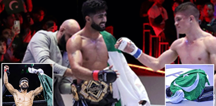 Pakistani fighter wins Karate Combat Championship