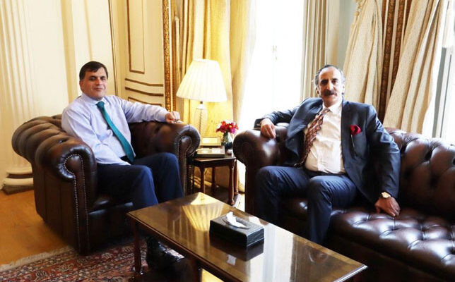 Pakistan's high commissioner in UK hosts RUDA COO Janjua